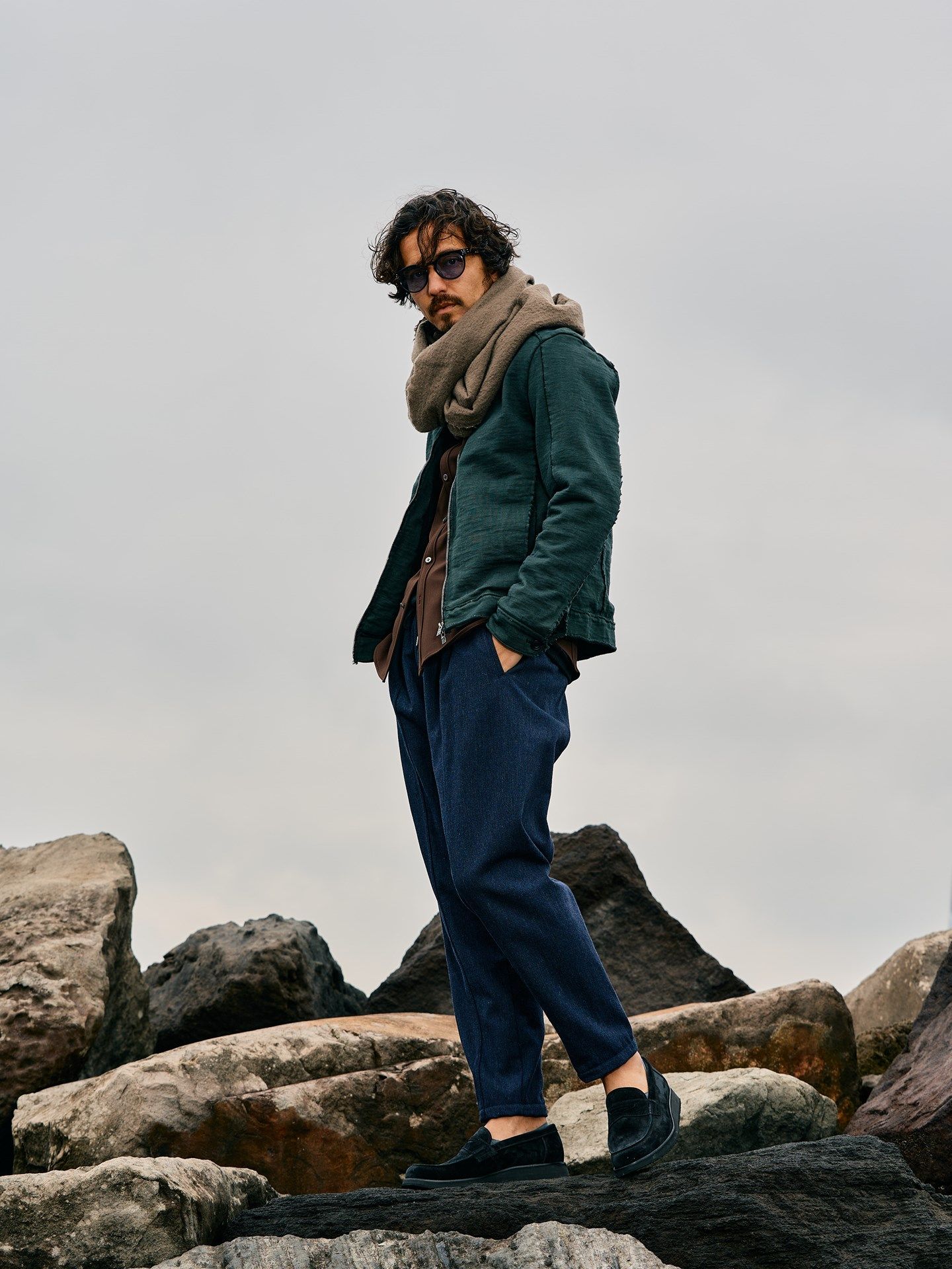 【予約品】 loafer sneaker / ローファー / ブラック