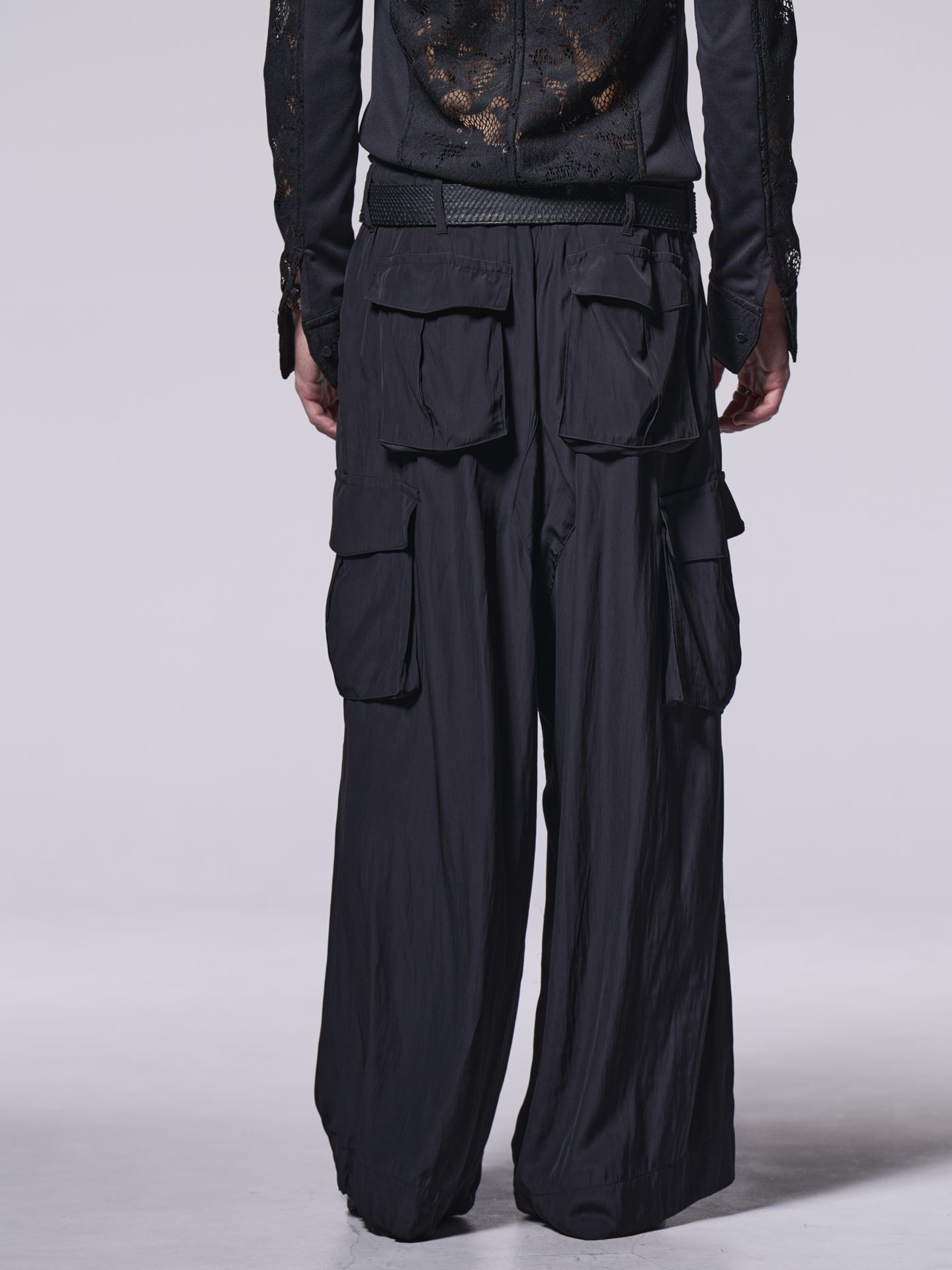 《予約品》  LooseCargoPants / ルーズカーゴパンツ / ブラック