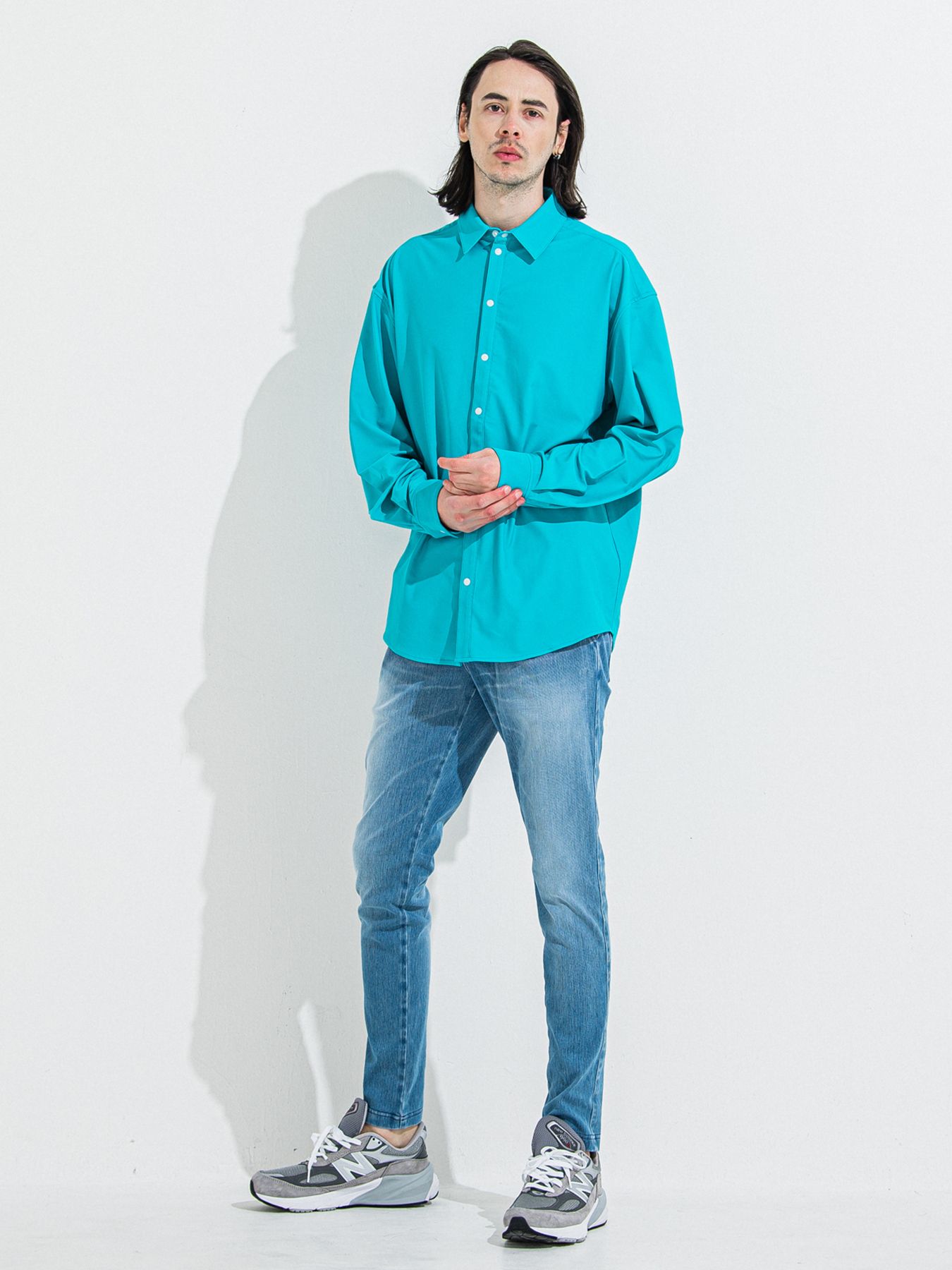 【予約品 】DENIM JERSEY CHRIS EASY TUCK PT / デニムジャージクリスイージータックパンツ / ライトインディゴ