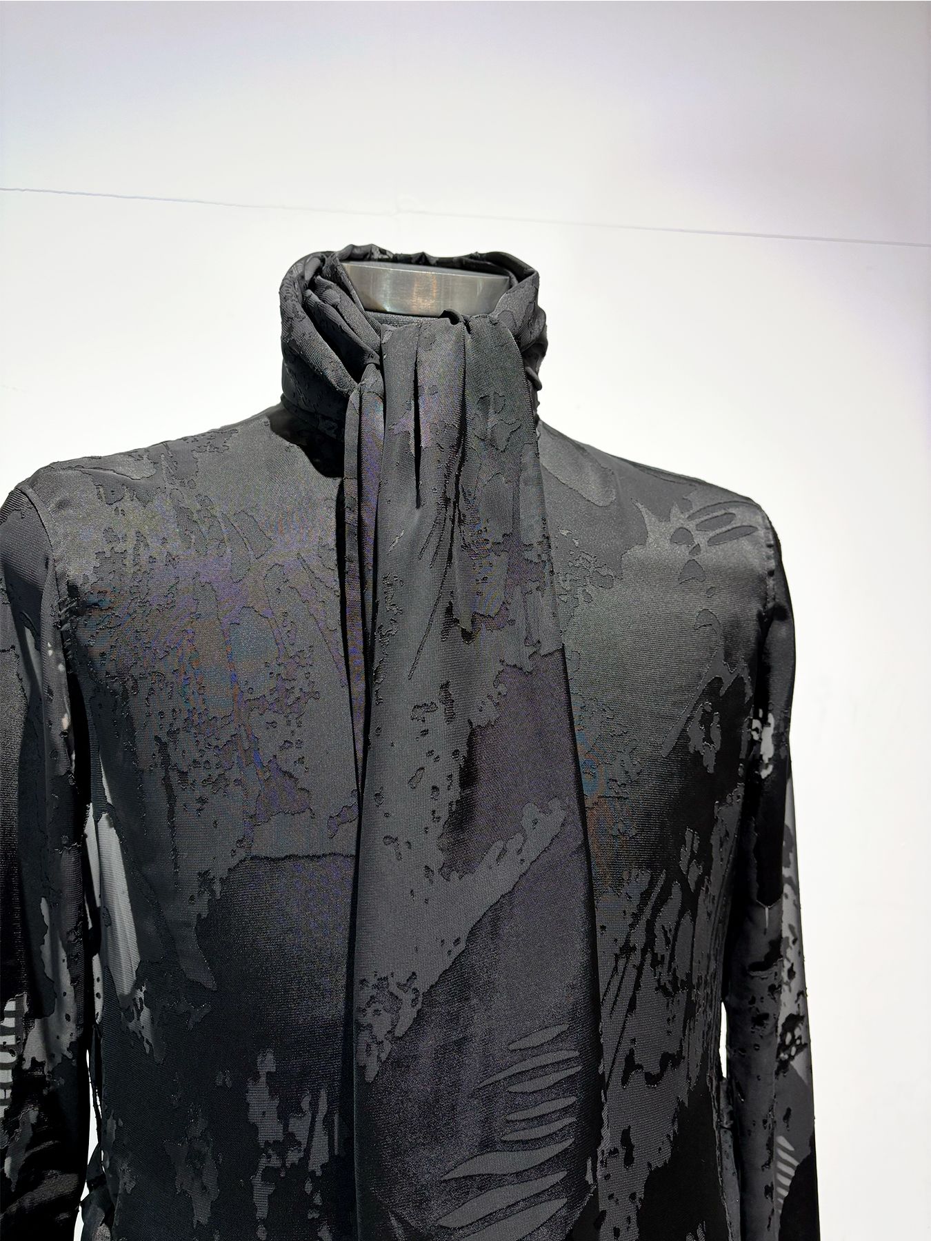 《予約品》 StoalShirt / ストールシャツ / ブラック