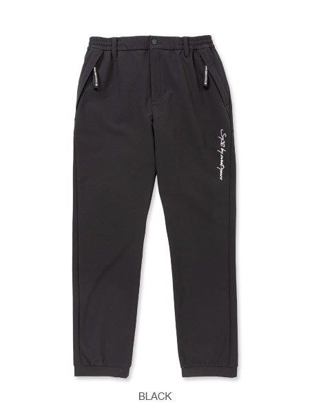 LIGHT STORM FLEECE PANTS / ストレッチパンツ / ブラック 【SY32 by SWEET YEARS GOLF】