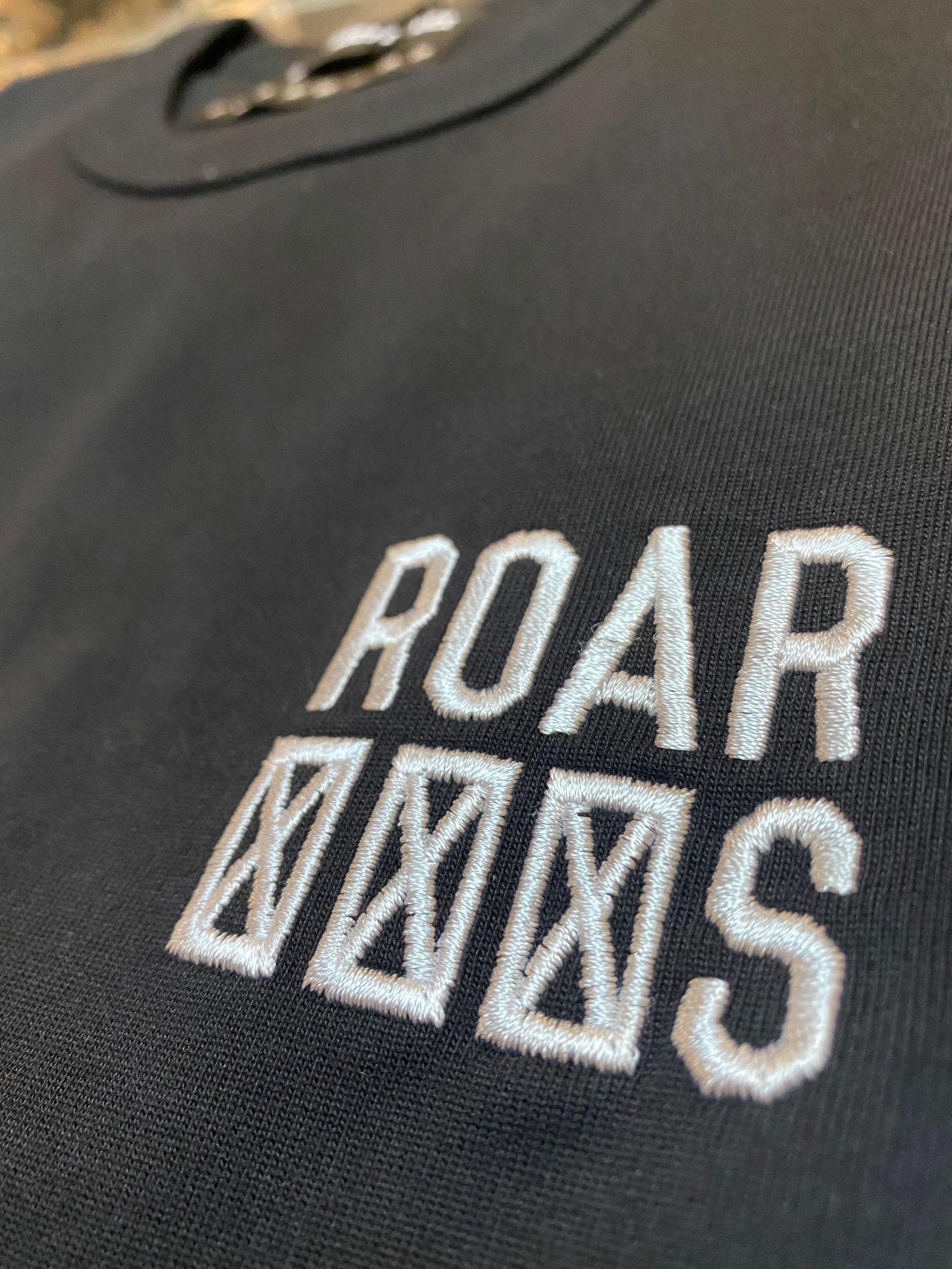 Wネームroarguns x godselection xxx 23SS Tシャツ / BLACK 【roarguns】