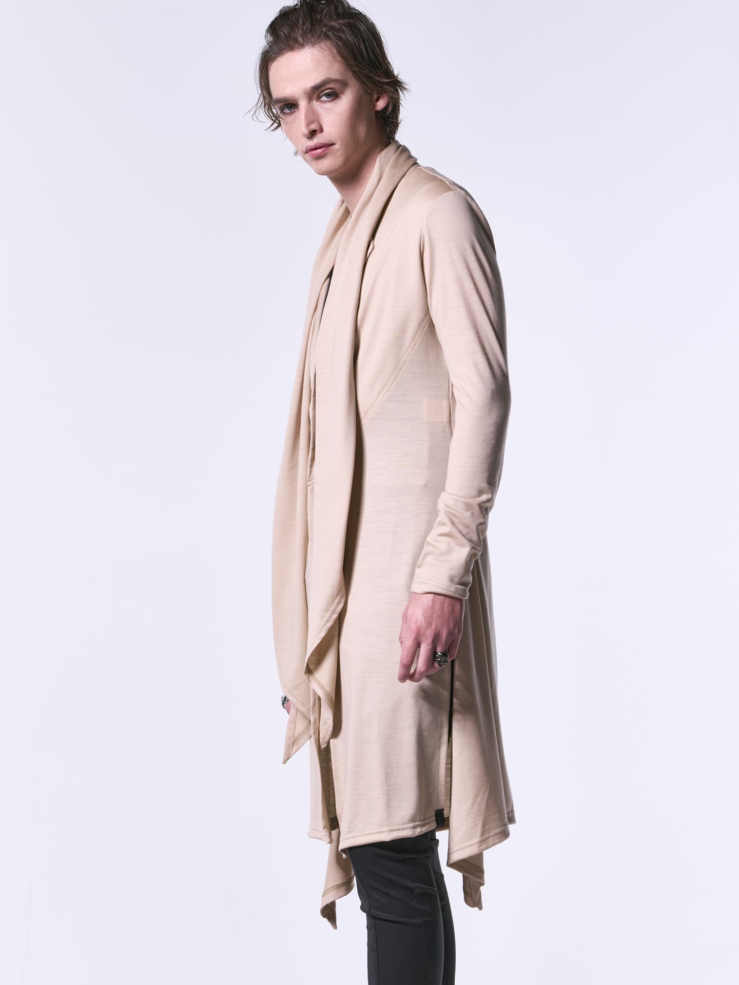 《予約品 》 StoalCardigan / ストールカーディガン / ベージュ