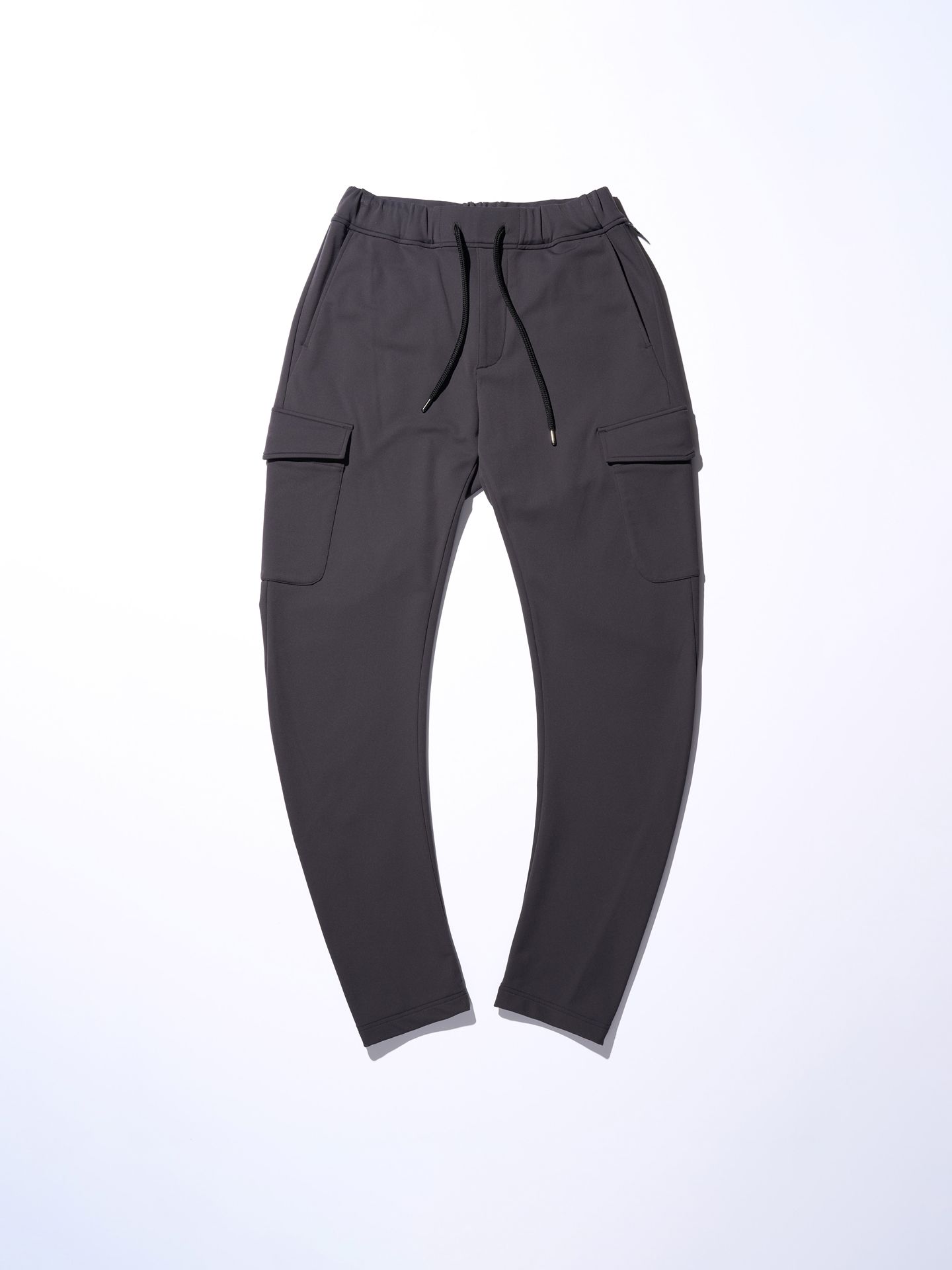 【予約品】 3D banana slim cargo / スリムカーゴパンツ / ダークグレー
