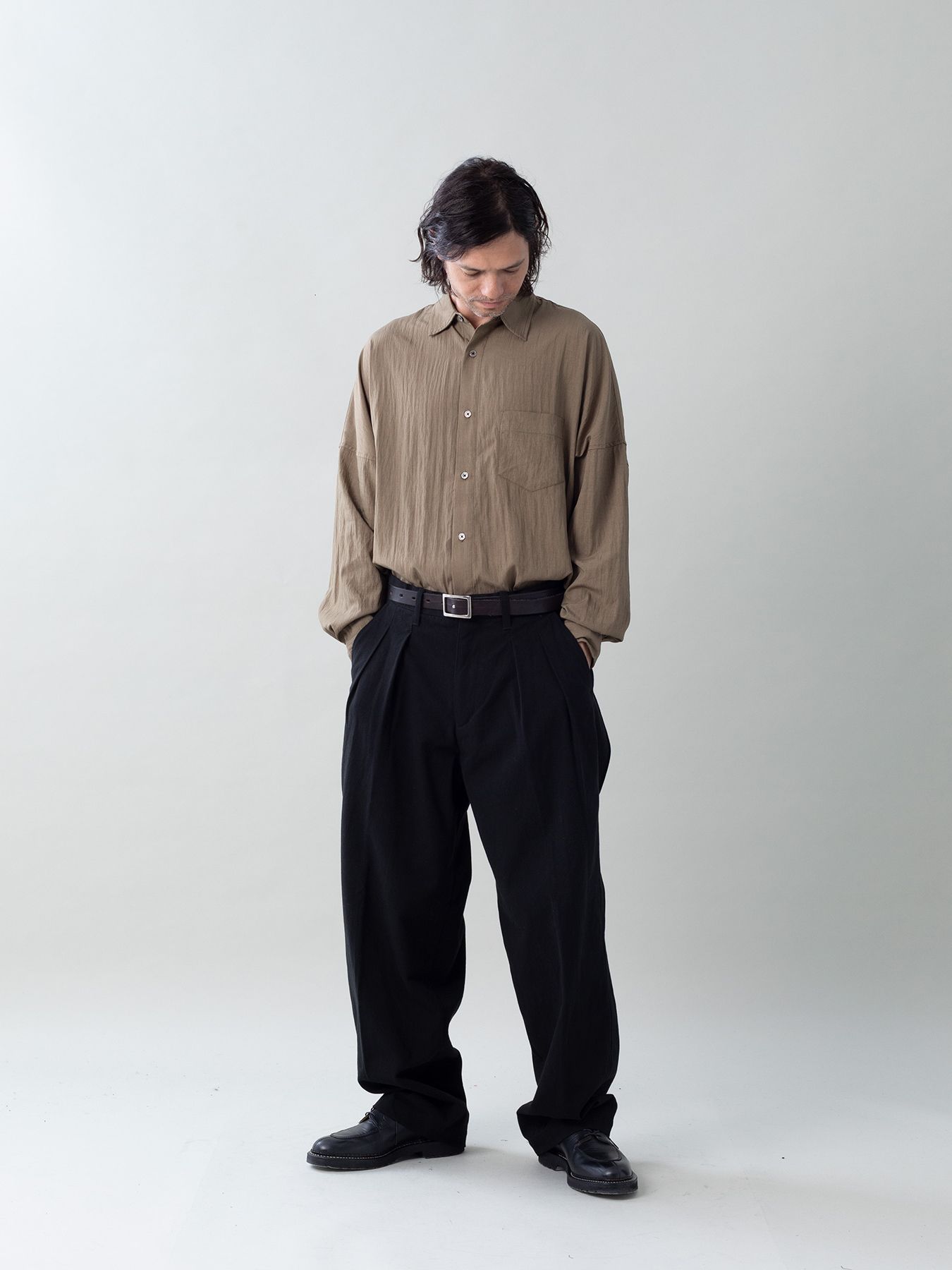 【予約品 5月27日(水) 締切】BUCKTUCK-TOROUSERS / バックタック トラウザーズ / ブラック