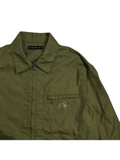 【予約品 8月10日(日) 締切 】C/N GABADINE JKT A / コットン/ナイロン ギャバジンジャケット / クリスタル カーキ