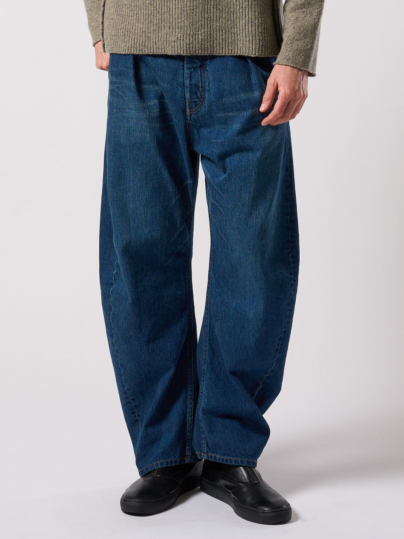 【予約品 4月19日(日) 18時締切】wide banana used / ワイドバナナユーズド / インディゴユーズド