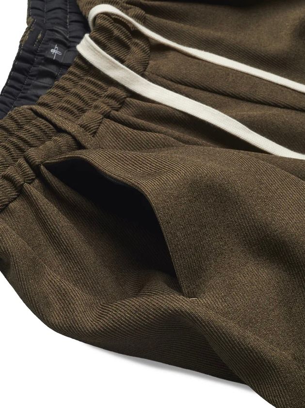 ツータックイージーパラシュートトラウザーズ ブラウン【NOID.】