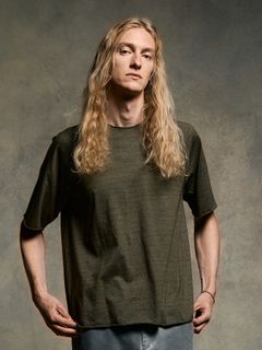【予約品 9月23日(火) 締切】vintage loose pin-tuck S/S / ヴィンテージ ルーズピンタック ショートスリーブ / カーキ