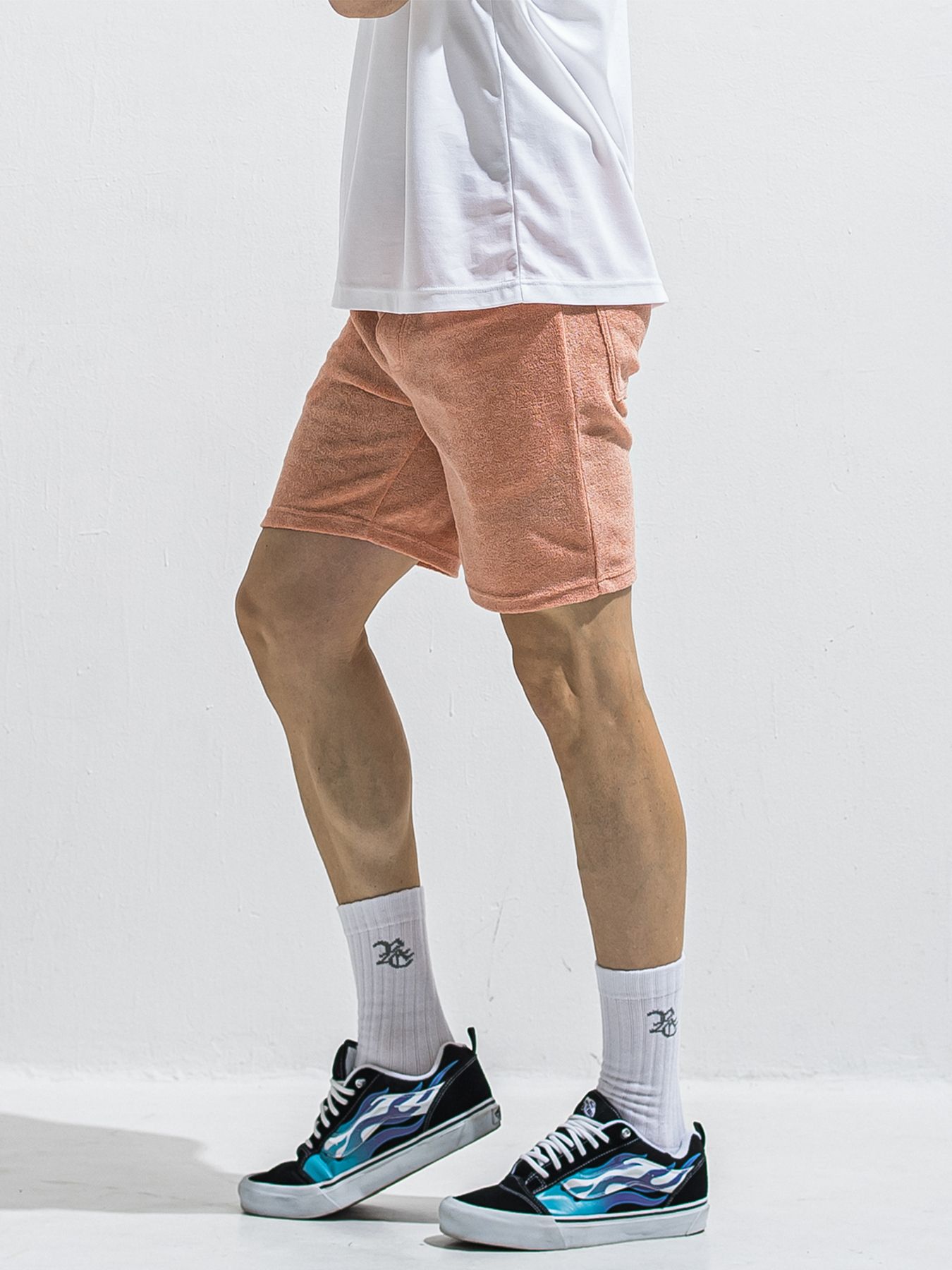 【予約品 2月15日(日) 18:00 締切】VINTAGE PILE SHORTS / パイルショートパンツ / ピンク