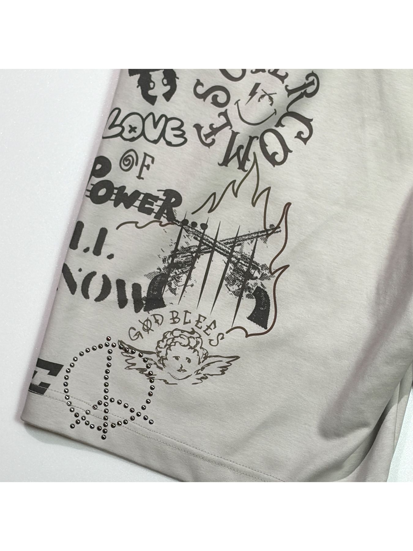 【予約品 8月23日(日) 締切】ST/JER SHORTS INKJET / ライトグレー
