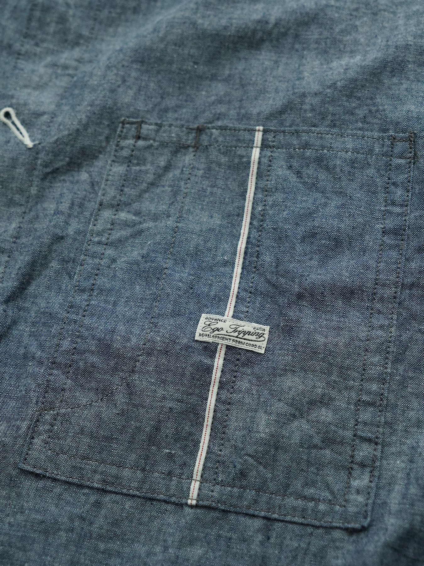 【予約品 11月23日(日) 締切】AKAMIMISHIRTS / オフィサーシャツ / INDIGO/NANY