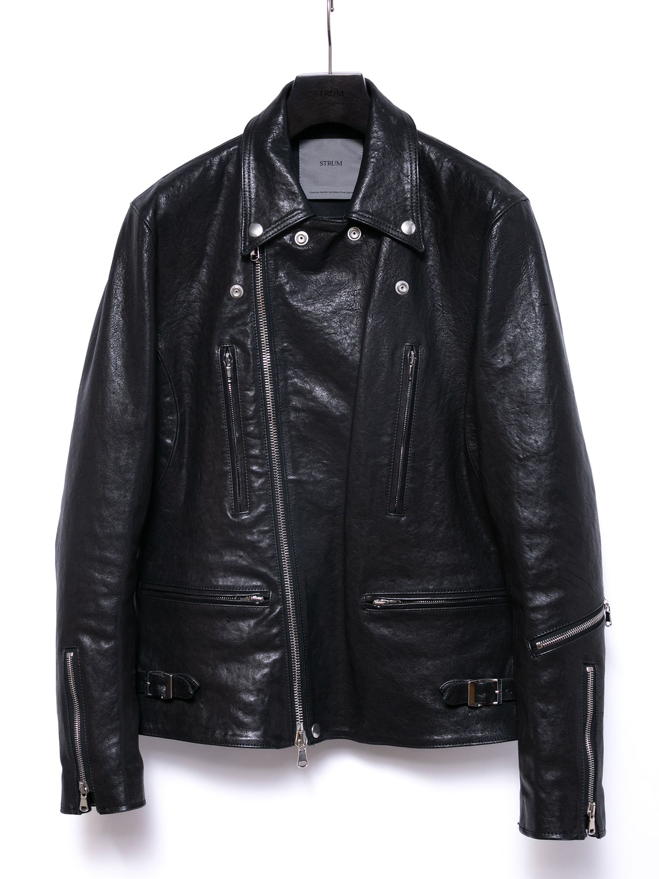 【予約品 4月6日(月) 締切】Pit Vegetable Full Tanned Shrunken Horsehide Double Riders / フルタンニン ピット鞣し シュリンクホースハイド ダブルライダース / LIST