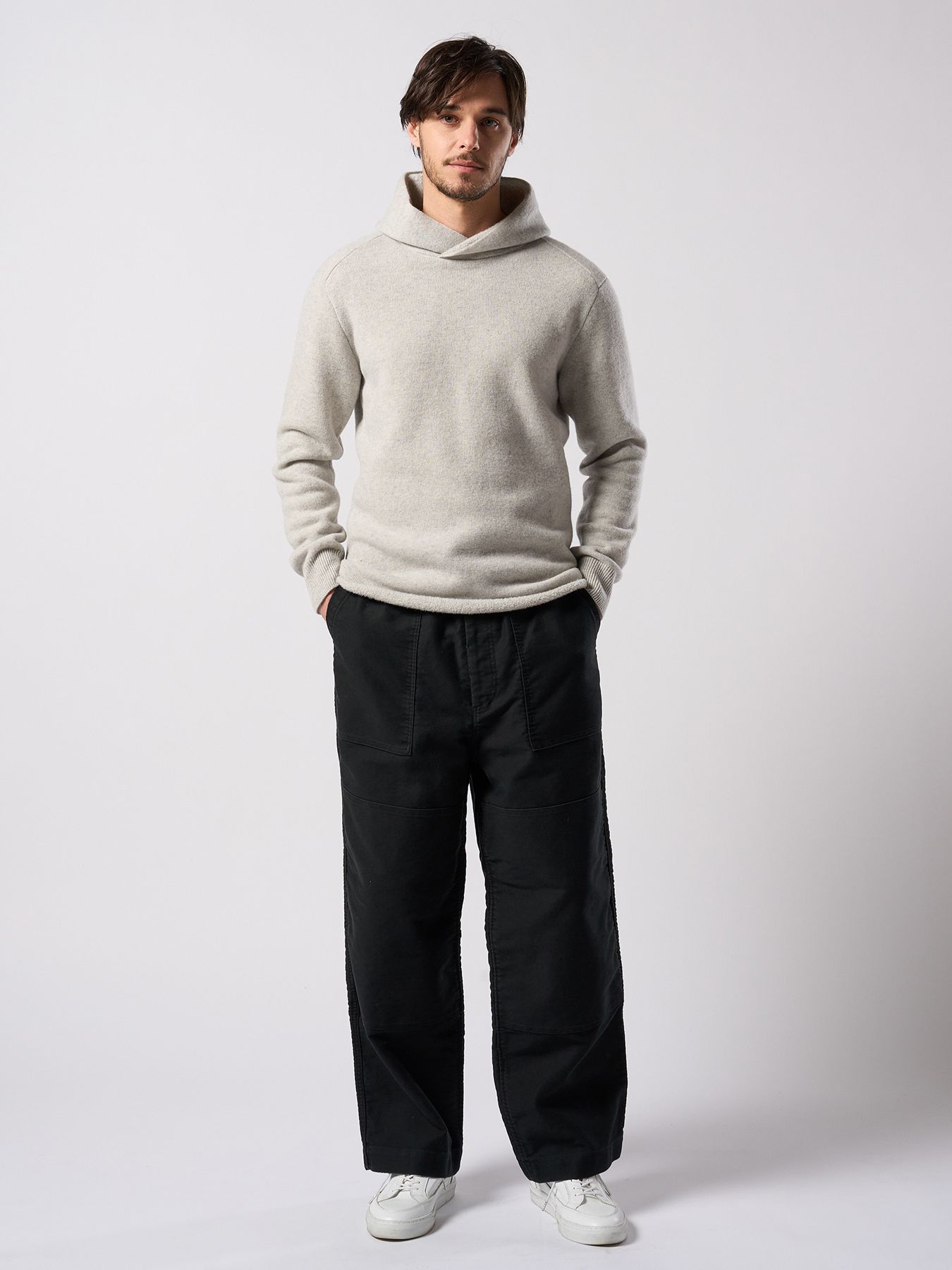 【予約品 4月19日(日) 18時締切】heavy moleskin work pants / ヘビーモールスキン ワークパンツ / ブラック