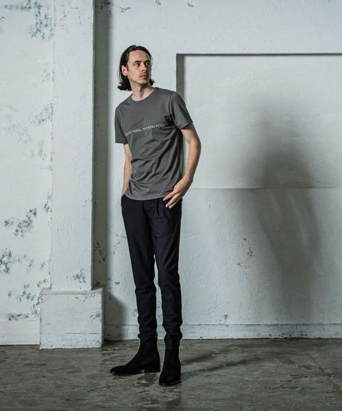 CHRIS EASY  TUCK PANTS / イージータックパンツ / ブラック