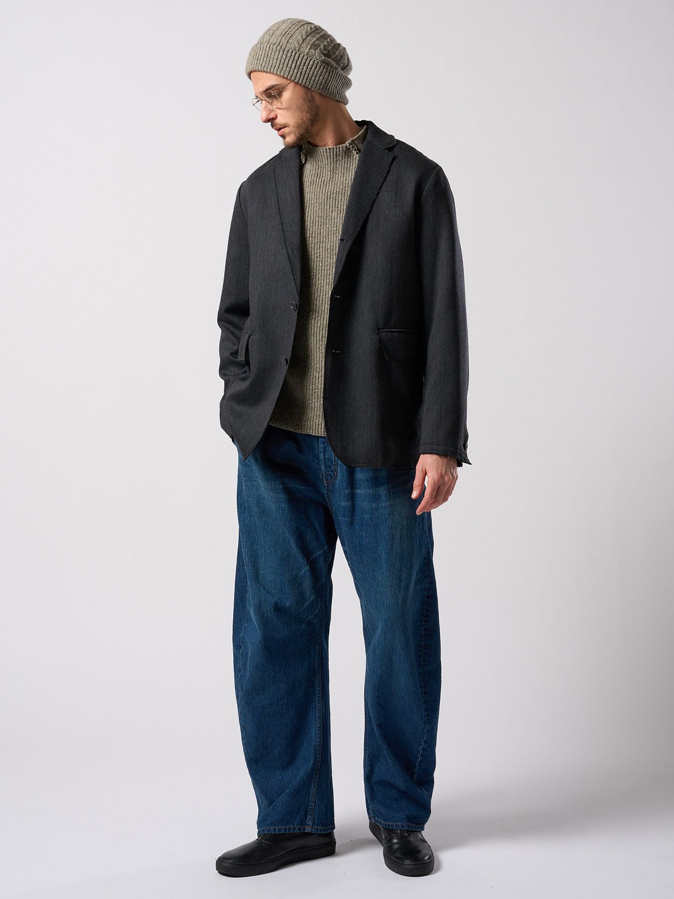 【予約品 4月19日(日) 18時締切】front zip bootie / ホースレザー フロントジップブーツ / ブラック