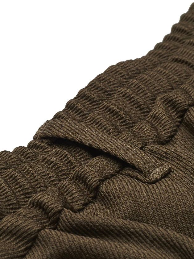 ツータックイージーパラシュートトラウザーズ ブラウン【NOID.】