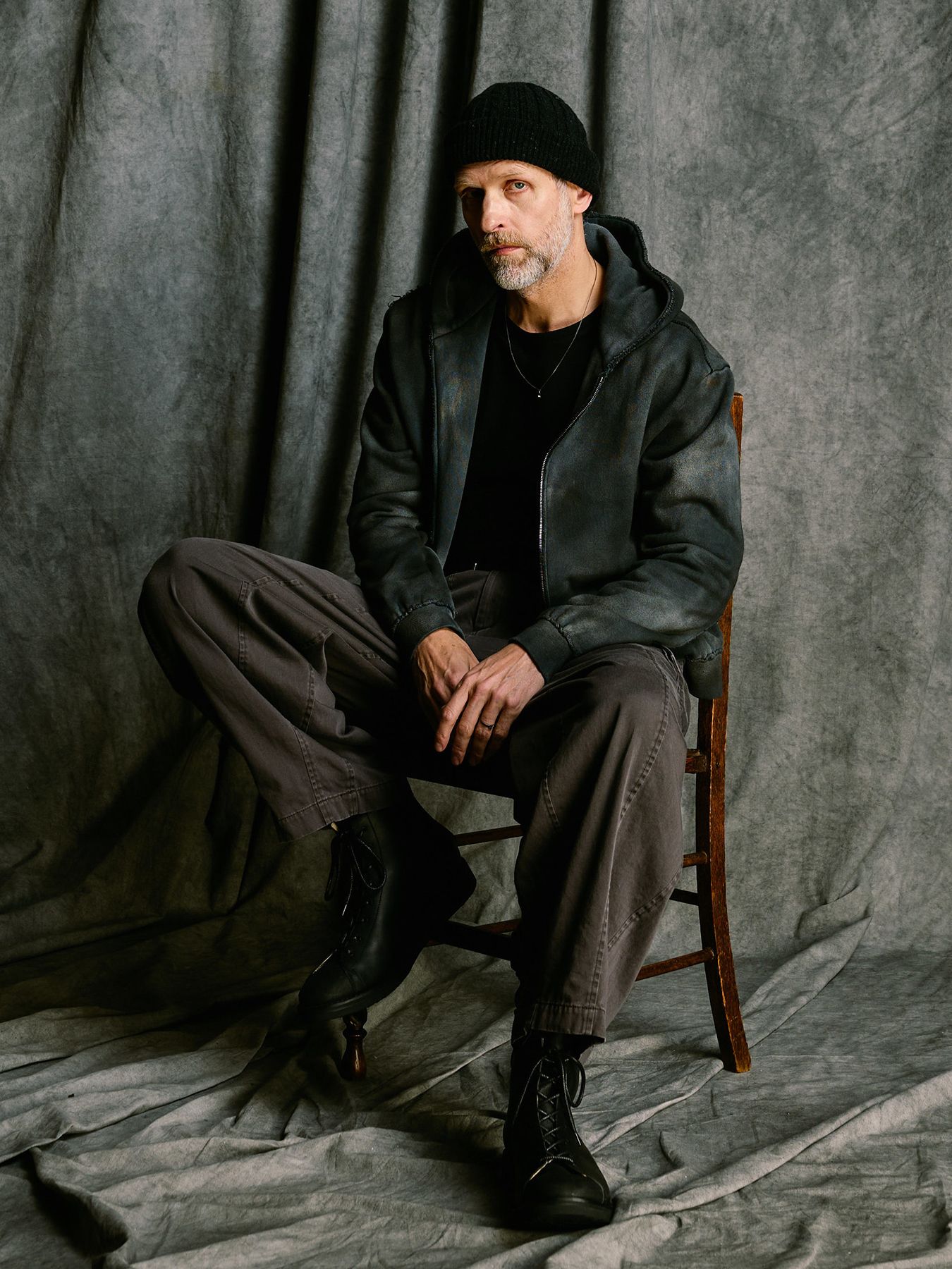 【予約品 4月19日(日) 18時締切】lomond×powder multi kint cap / ウール ニットキャップ / ブラック