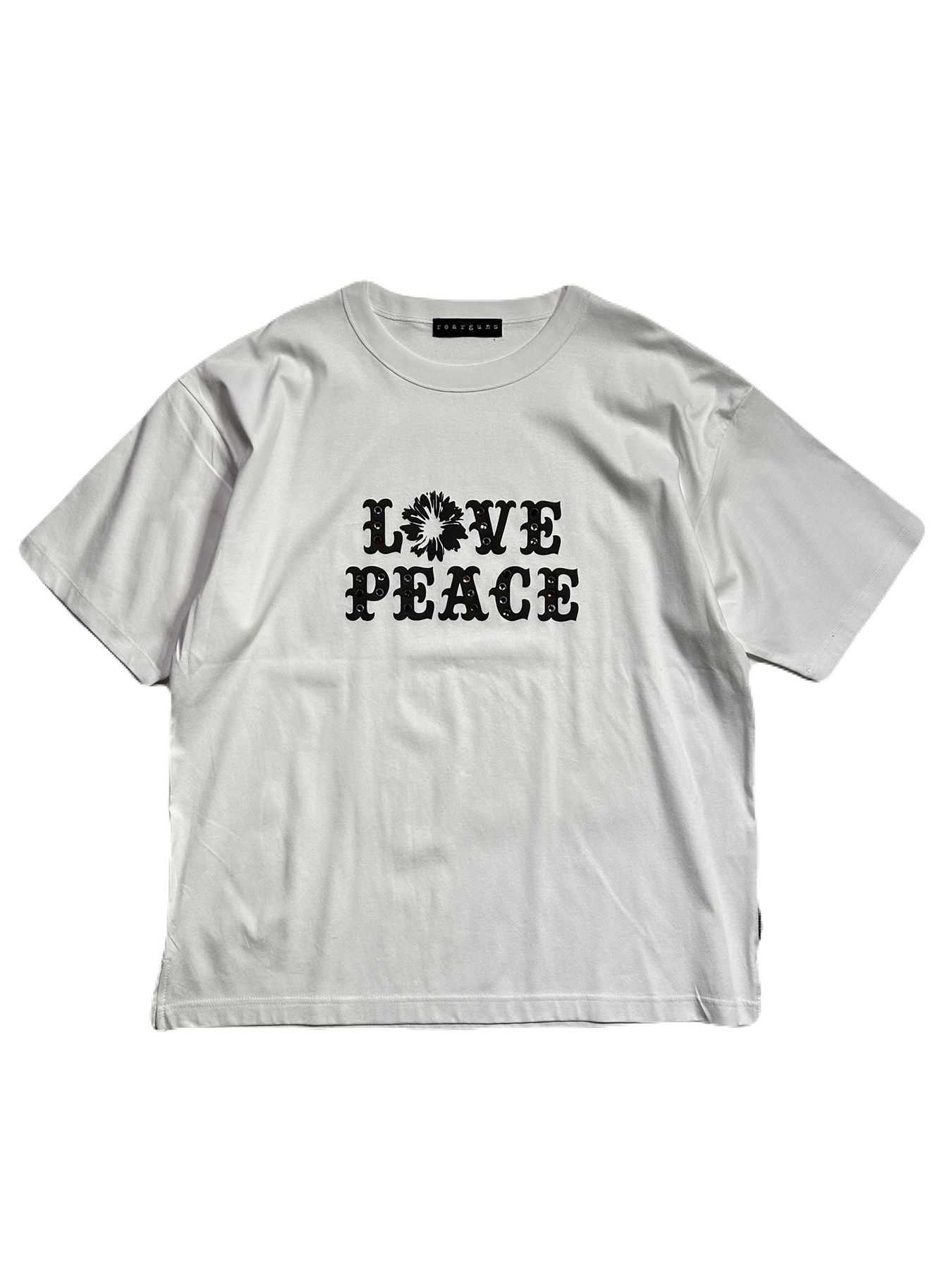 LOVE PEACE STONE T / ラブ ピース ストーン  Tシャツ / ホワイト