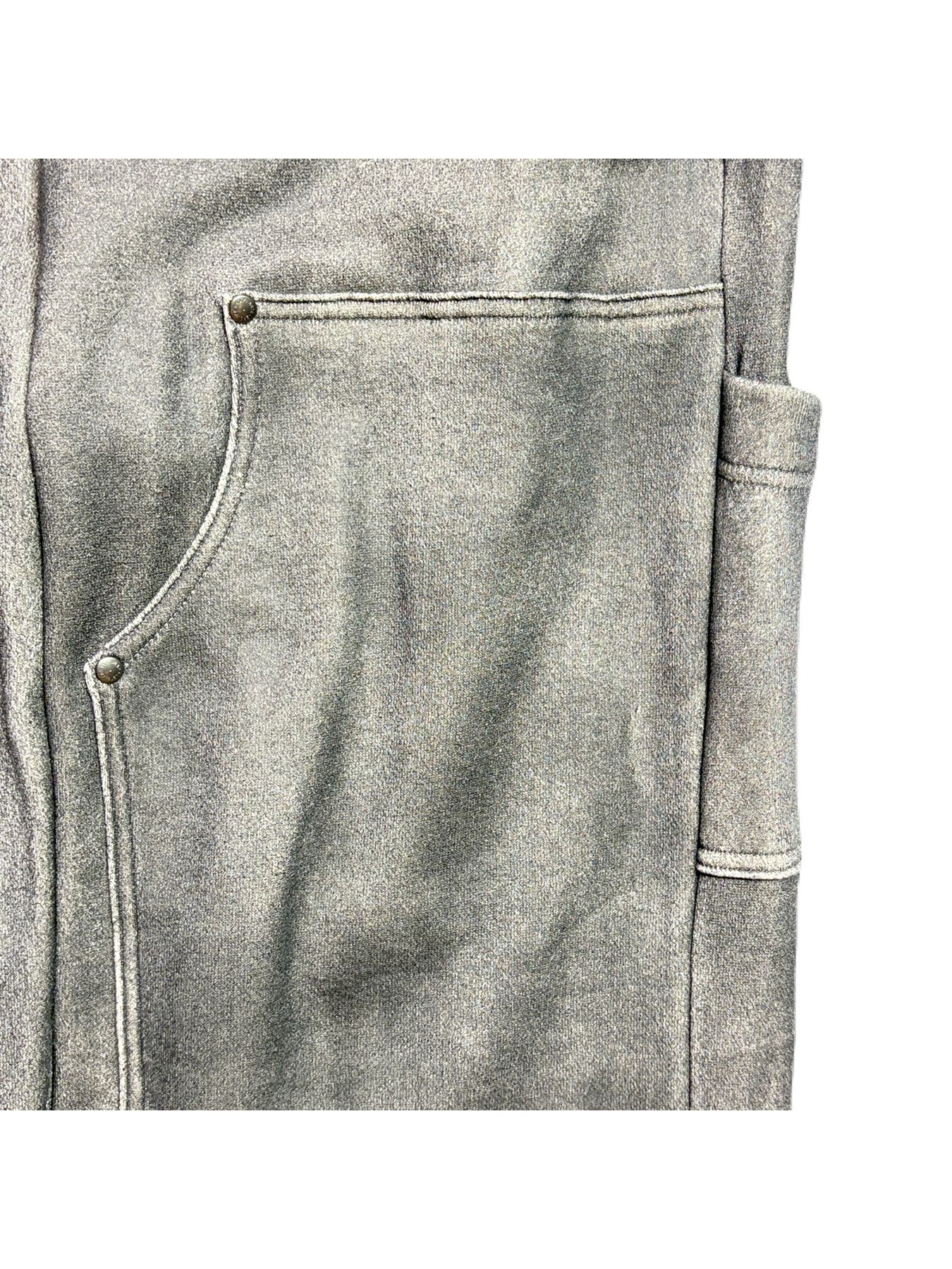 【予約品 3月9日(月) 18:00 締切】FOIL PRINT PANTS / 箔プリント ダブルニー スウェットパンツ  / グレー