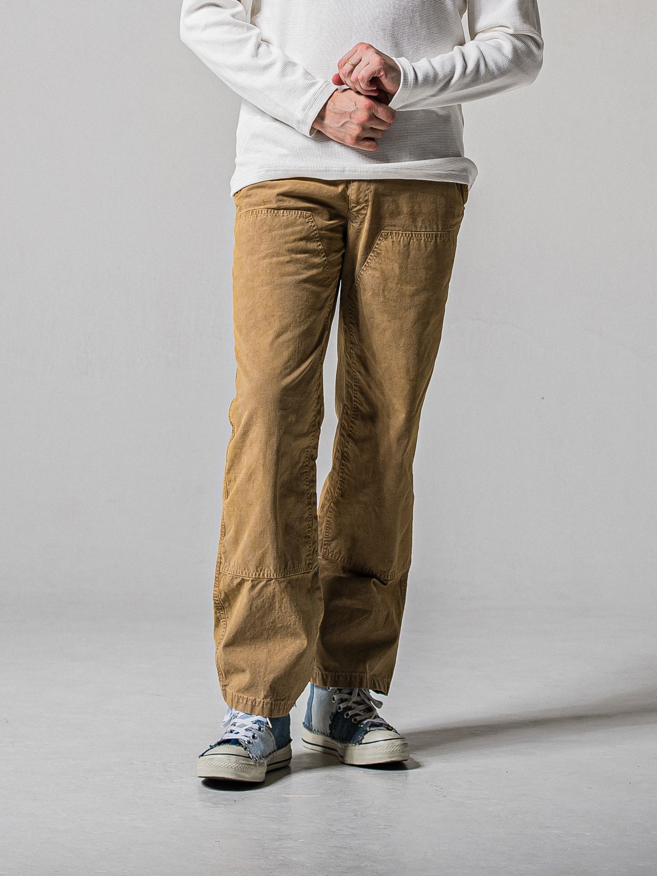 【予約品 11月16日(日) 締切】DOUBLE KNEE PT / ダブルニーワークパンツ / ダークブラウン