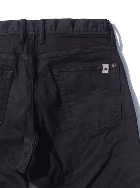ATHLETE SLIM BOLT / ボルト ストレッチ スリム デニムパンツ / ブラック
