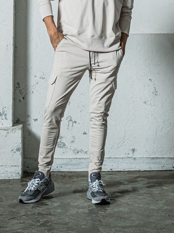 《予約11月17日19時締め》 Darrell sweatcargo  PT / カーゴパンツダレル / ベージュ