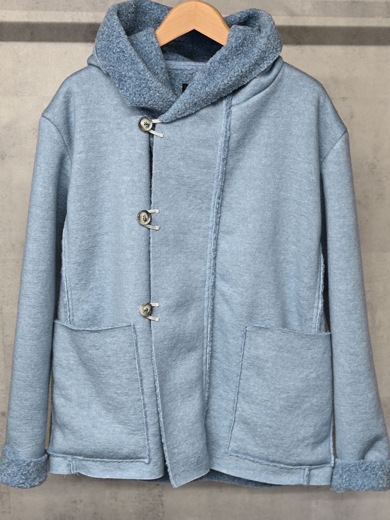 BOA Hoodie JACKET / フードジャケット / ブルーグレー