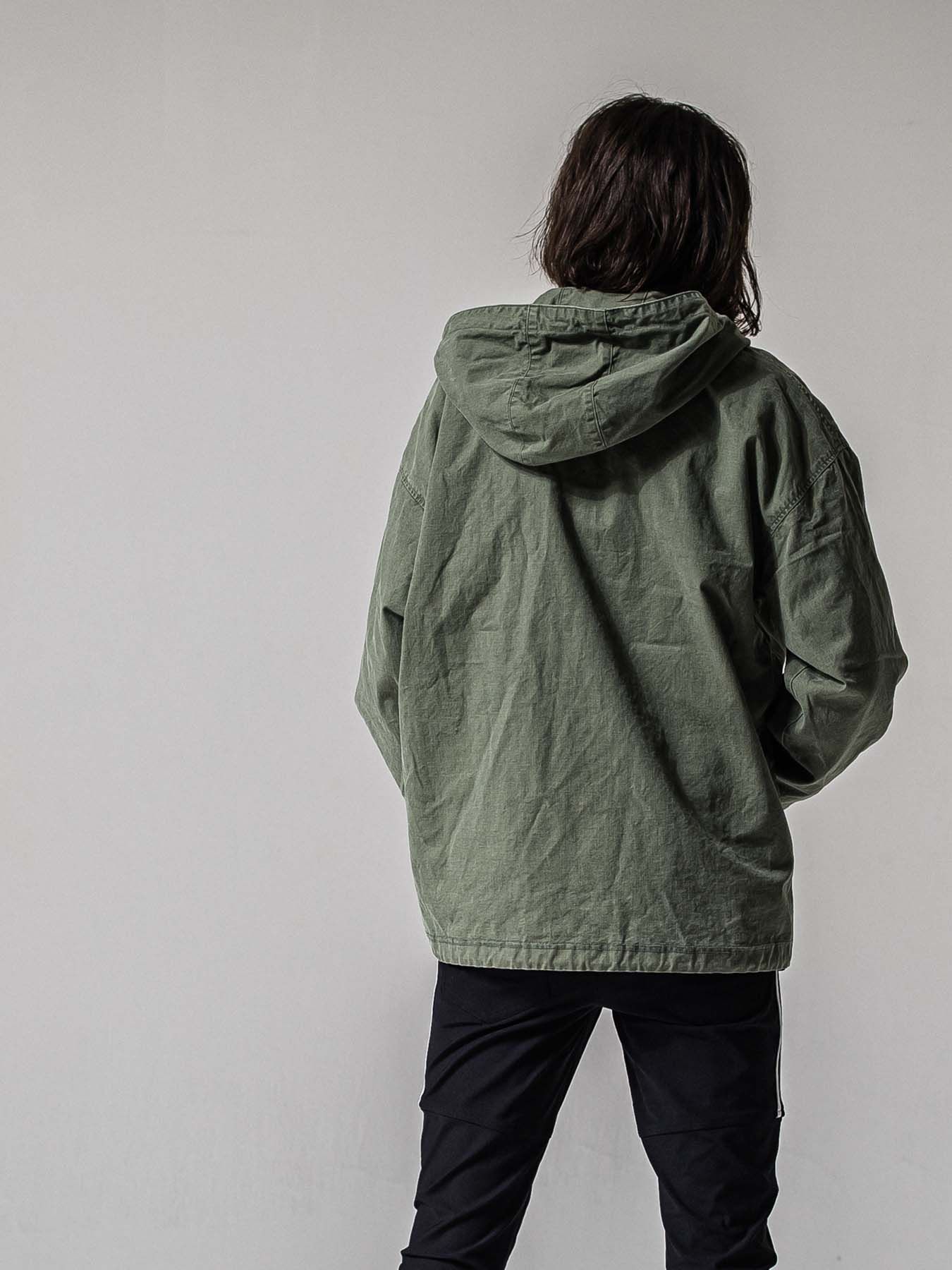 【予約品 11月16日(日) 締切】COACH HOODIE / コーチジャケットパーカー / カーキ