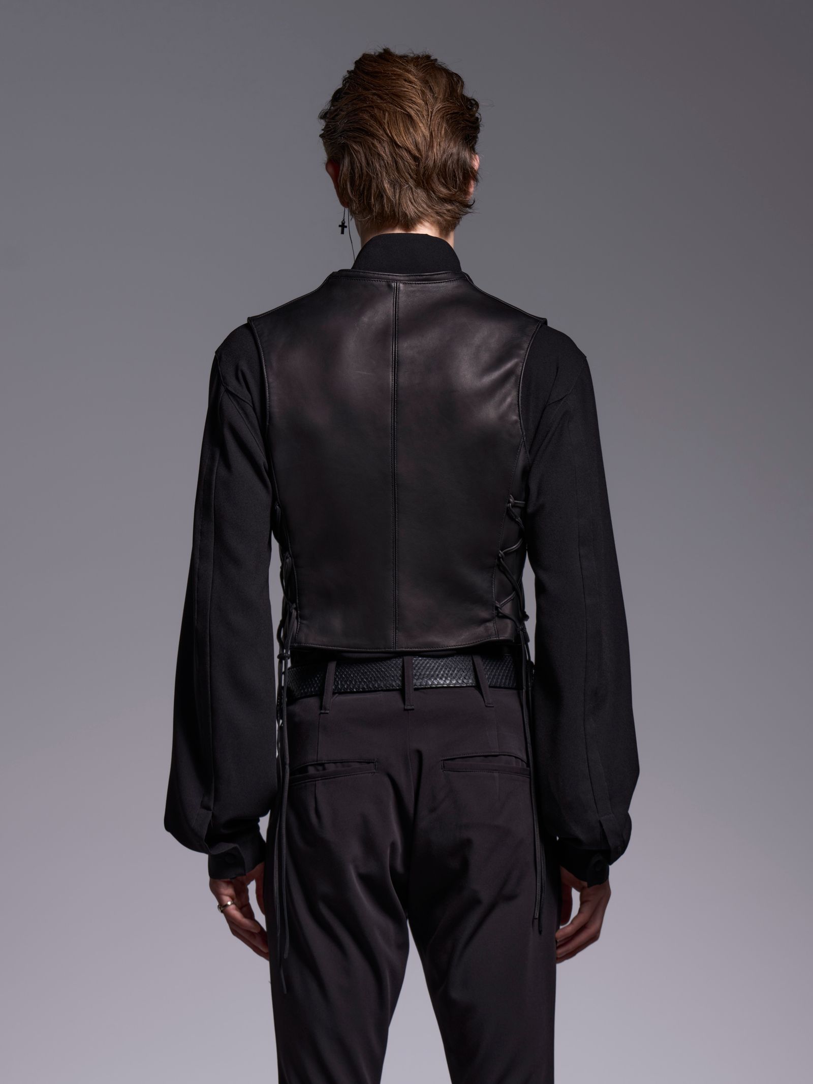 【予約品 1月4日(日) 締切】Short Vest / ショートベスト / ブラック