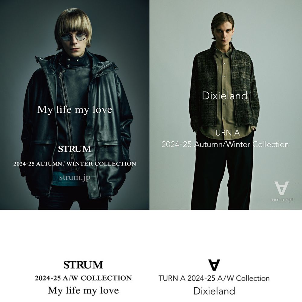 STRUM+∀ 2024-25AW展示受注会情報