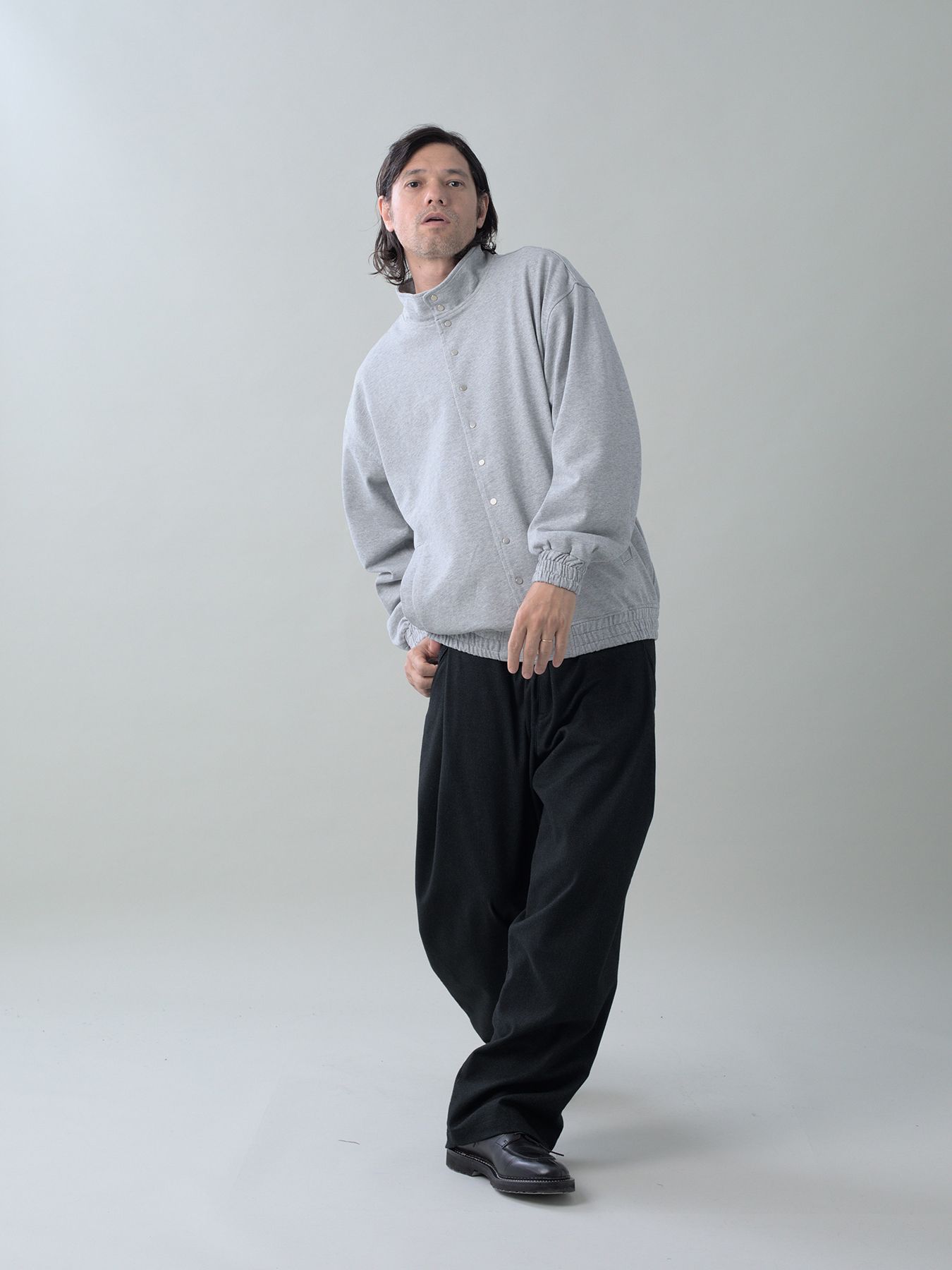 【予約品 5月27日(水) 締切】OVERTROUSERS / ワイドパンツ / ブラック