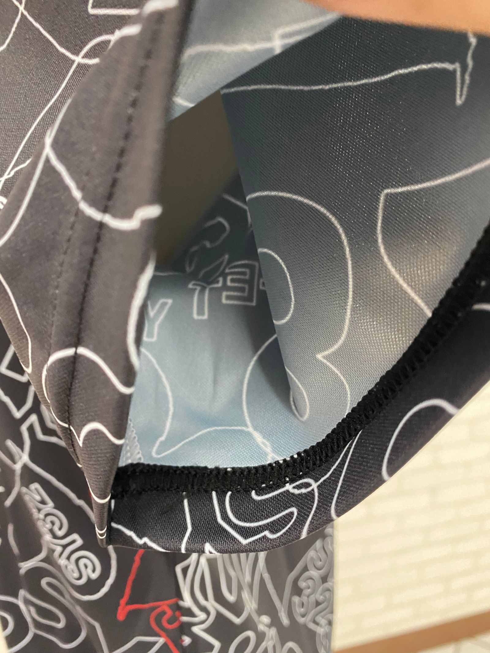 GRAPHIC ACTIVEラッシュガード TEE BLACK【SY32 by SWEET YEARS】