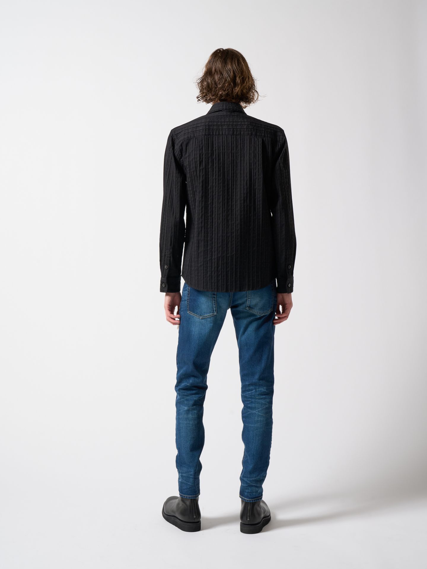 【予約品】 tight straight selvedge denim(used) / タイトストレートデニム / used