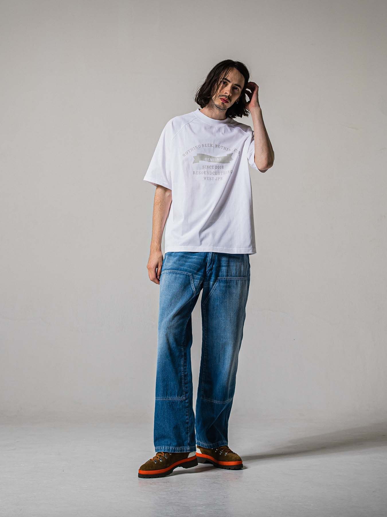 【予約品 11月16日(日) 締切】DOUBLE KNEE PT / ダブルニーワークパンツ / ライトインディゴ