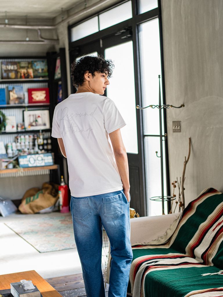 《予約品3月3日18：00締め》 ICON BASIC TEE / バックロゴTシャツ / ホワイト