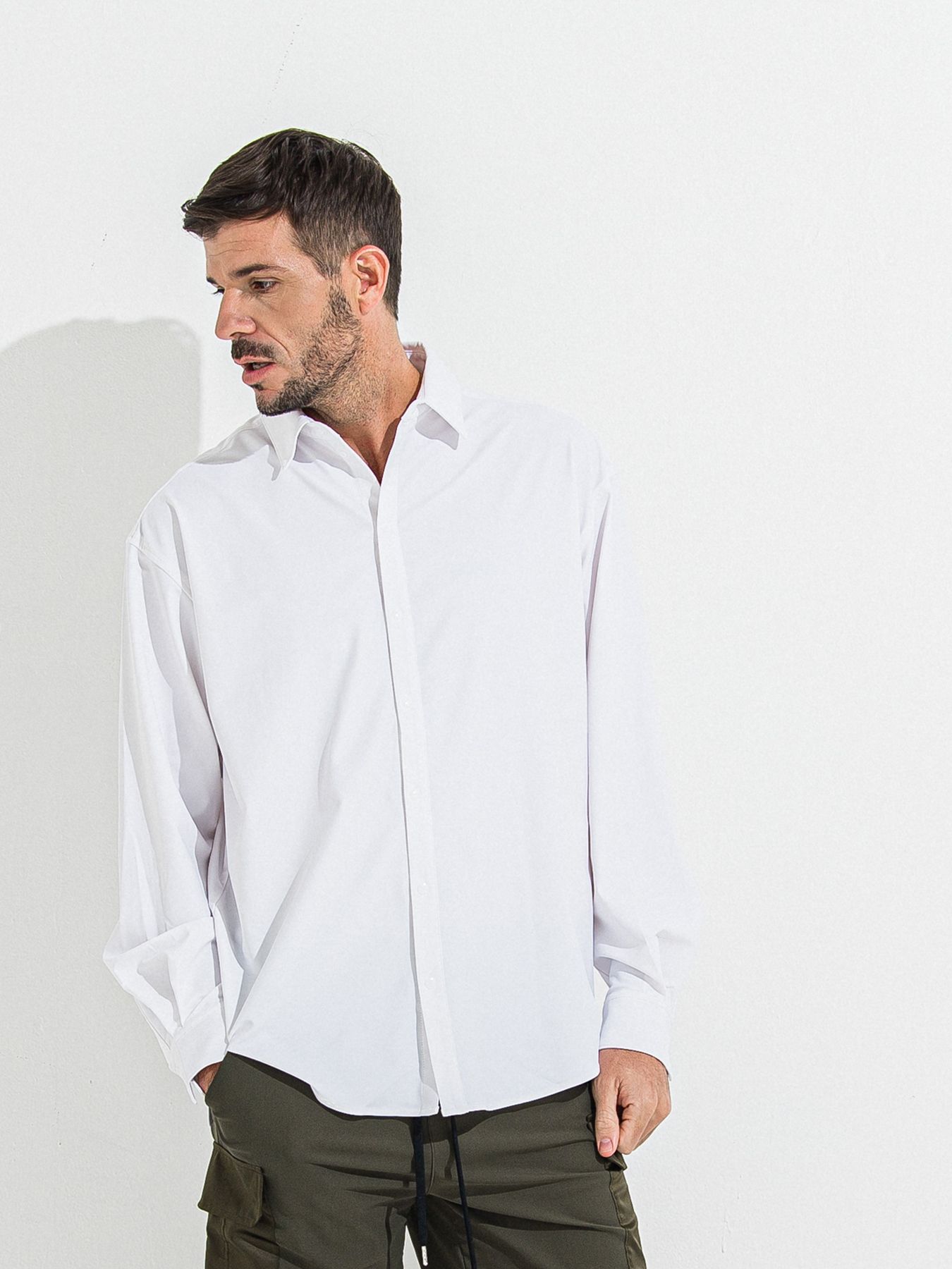 【予約品 】RASH JACK SHIRTS / ラッシュガード ジャックシャツ / ホワイト