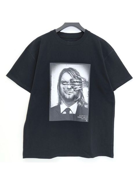 CURT T / 半袖Tシャツ ブラック 【Roen】