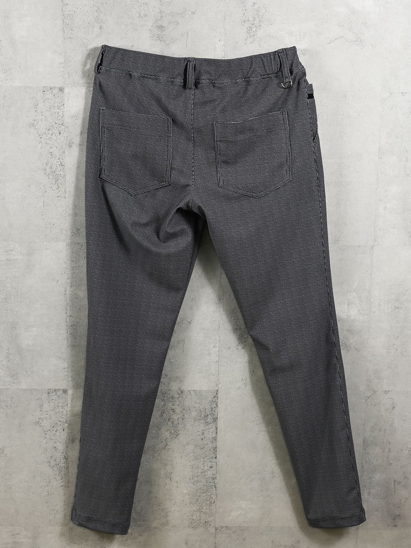CHRIS EASY TUCK PANTS / クリスイージータックパンツ / チェックブラック CHECK BK