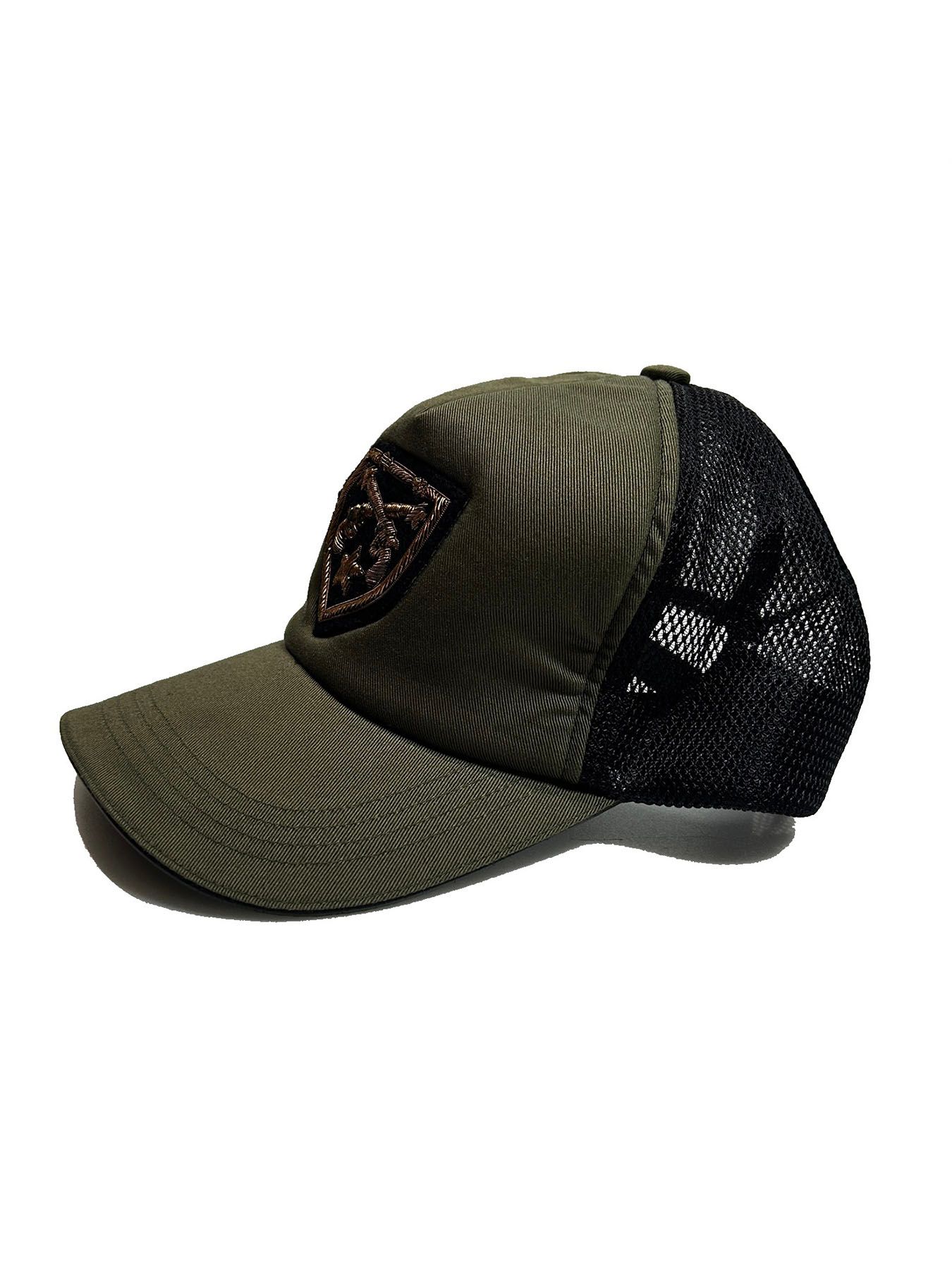 【予約品 8月10日(日) 締切 】ZARI WAPPEN BB CAP / ザリワッペン ベースボールキャップ / カーキ