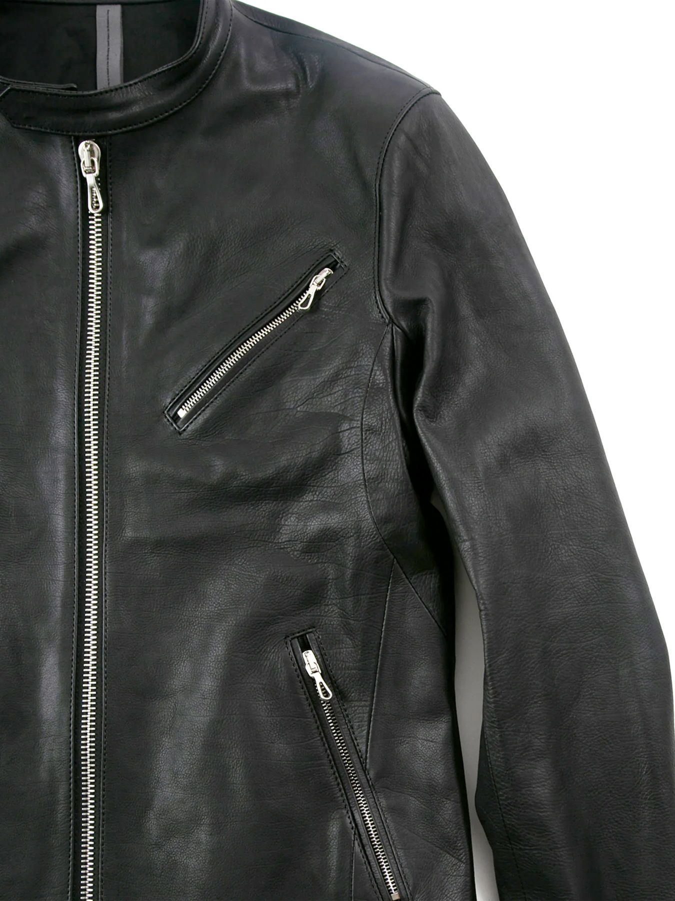 【予約品 10月12日(日) 締切】Oil Calfskin Single Riders / オイルカーフ シングルライダース / SLATER
