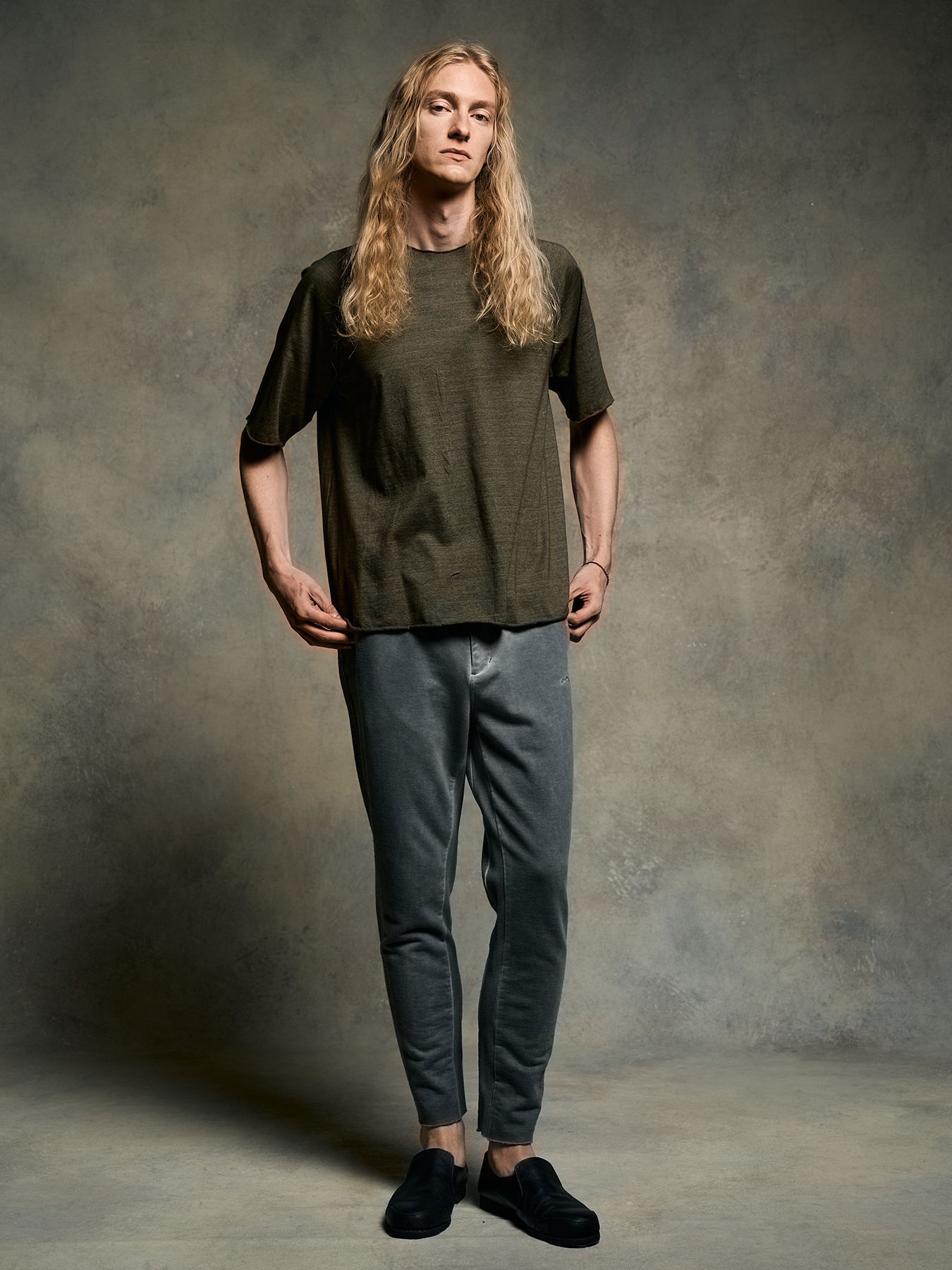 【予約品 9月23日(火) 締切】combination slip-on shoes / コンビネーション スリッポンシューズ / ブラック