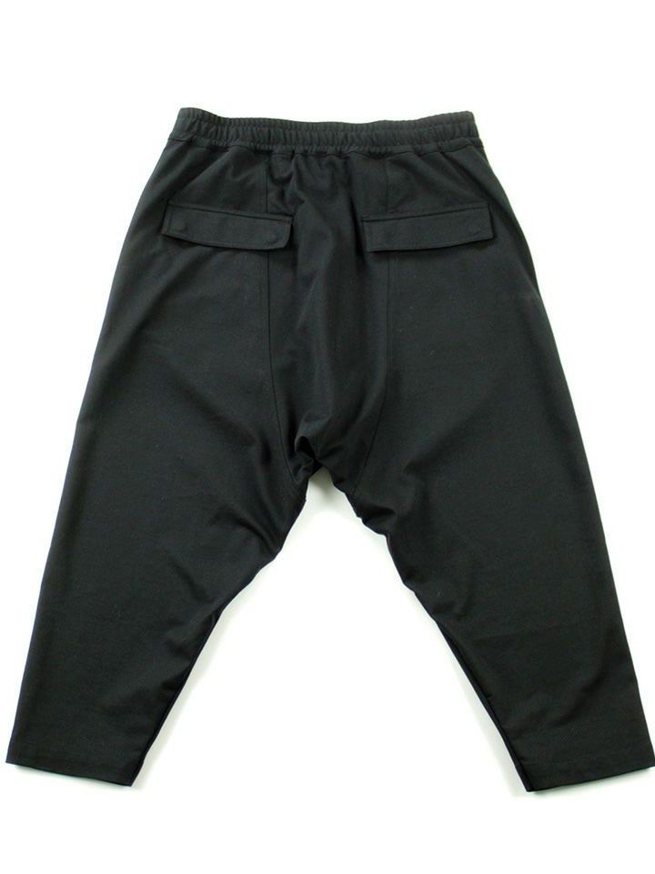 CROPPED SAROUEL / サルエルパンツ / ブラック