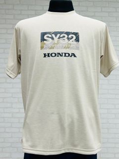 HONDA×SY32 BOX LOGO コラボTEE BEIGE 【SY32 by SWEET YEARS】