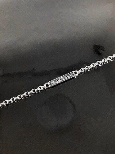 《受注生産》 CHAIN NECKLACE #2 with GODSIZE® I.D. TAG 【注文から2～3週間後入荷予定】