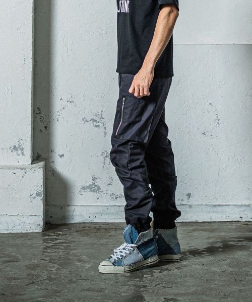 《予約11月17日19時締め》 DAVID CARGO PANTS BLACK