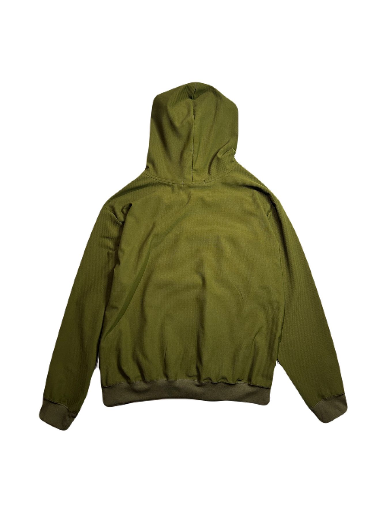 【予約品 8月10日(日) 締切 】WING EMB MESH HOODIE / ウイングエンボス メッシュフーディー / カーキ