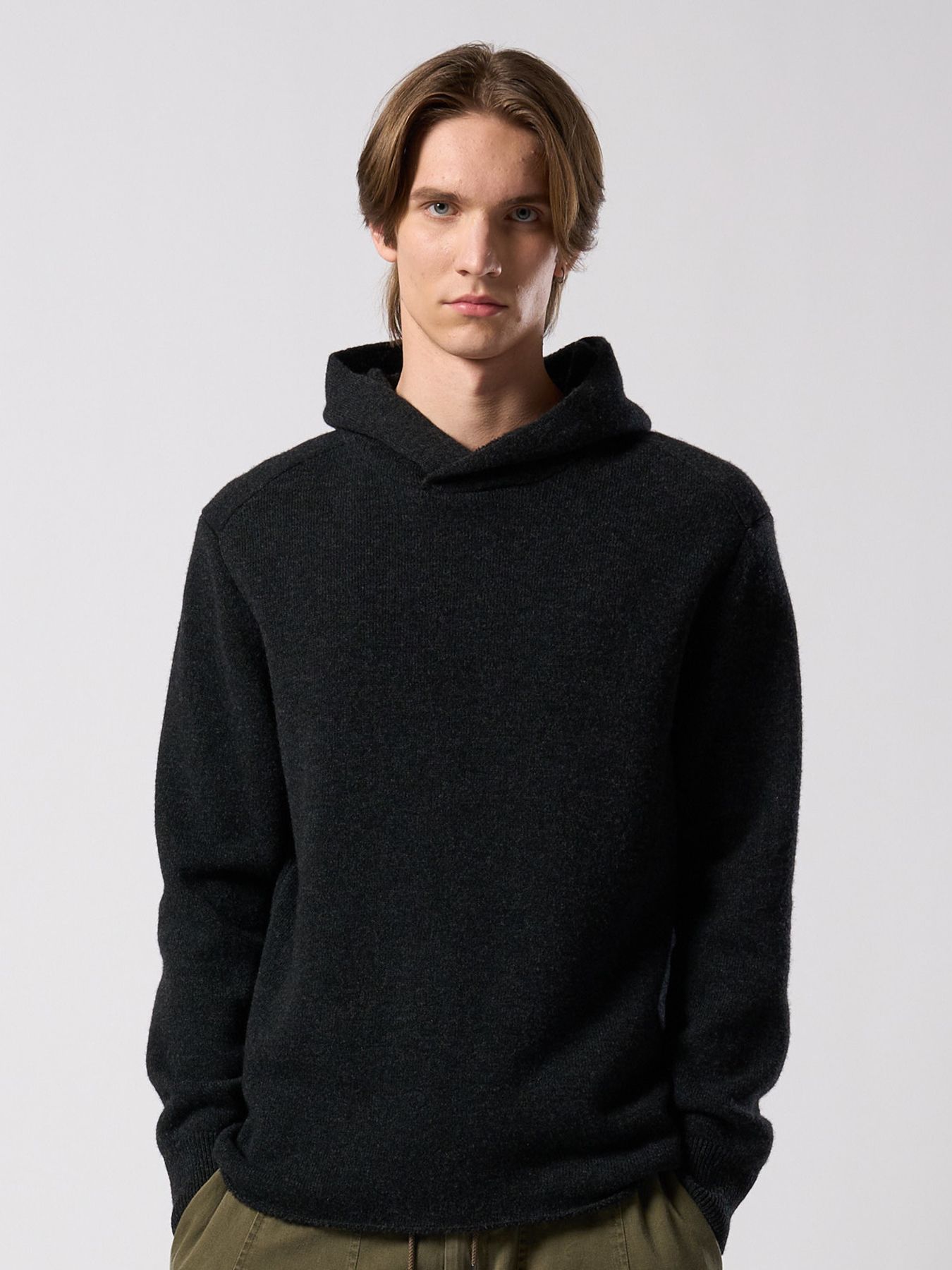 【予約品 4月19日(日) 18時締切】back pile hoodie / バックパイル フーディ / ブラック