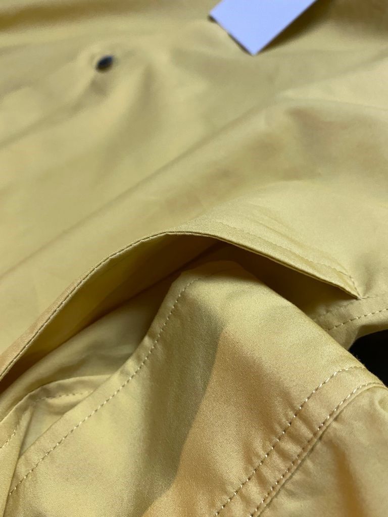 EMBROIDERY SWITCHING チェックシャツ / Yellow