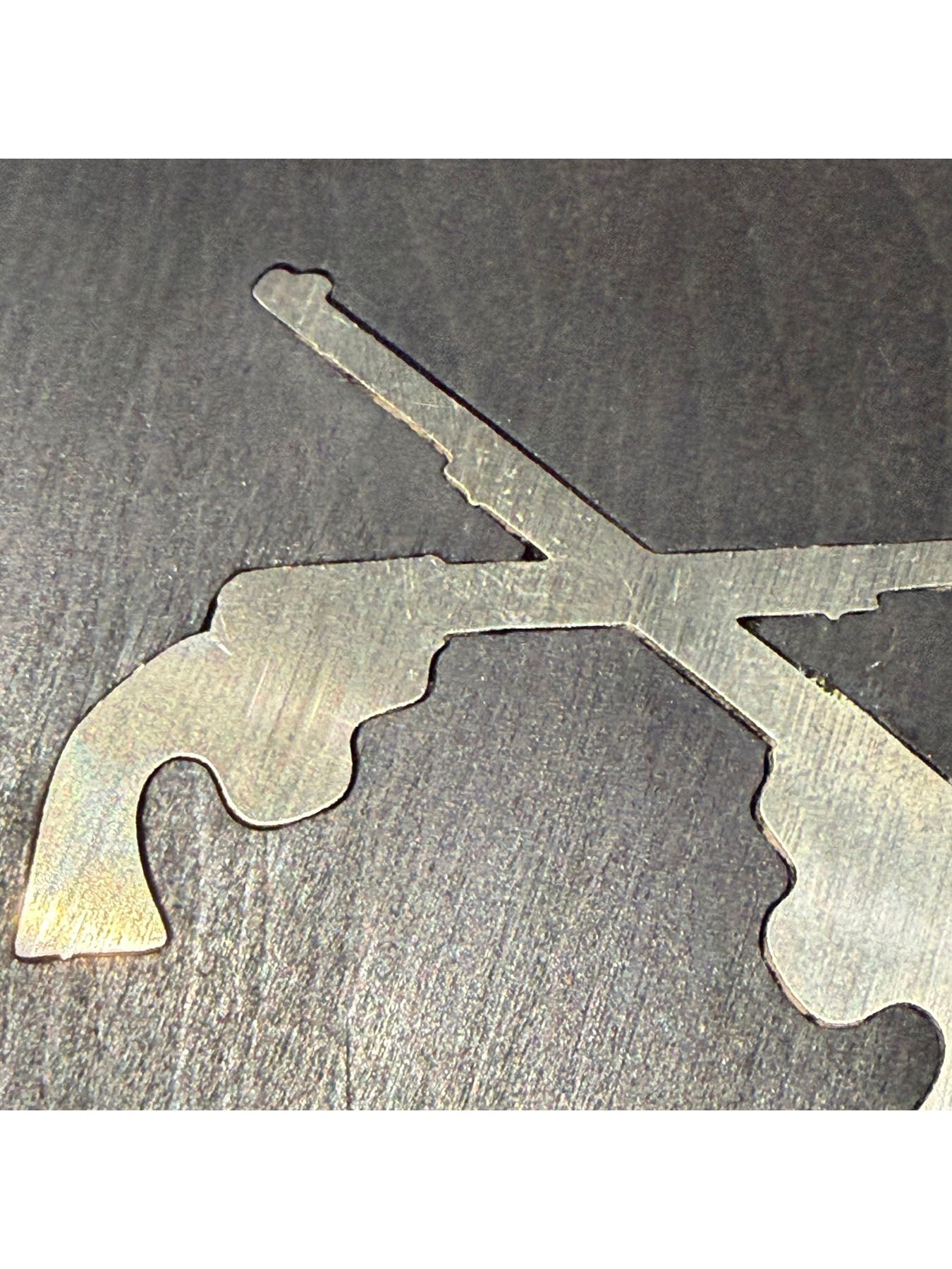 【予約品 3月9日(月) 18:00 締切】CROSSGUN COASTER / クロスガン コースター / ブラック